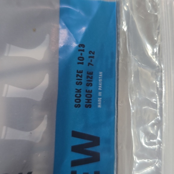 Trulfit Men's White Cotton Cushion Crew Socks - 6 Pack. - Picture 6 of 9